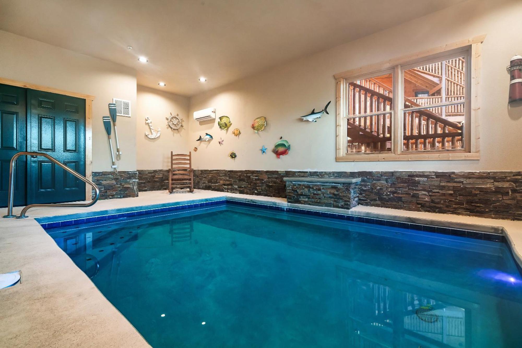 Full Equipped Cabin With A Pool And Game Room Smokies Views Gatlinburg Exterior photo