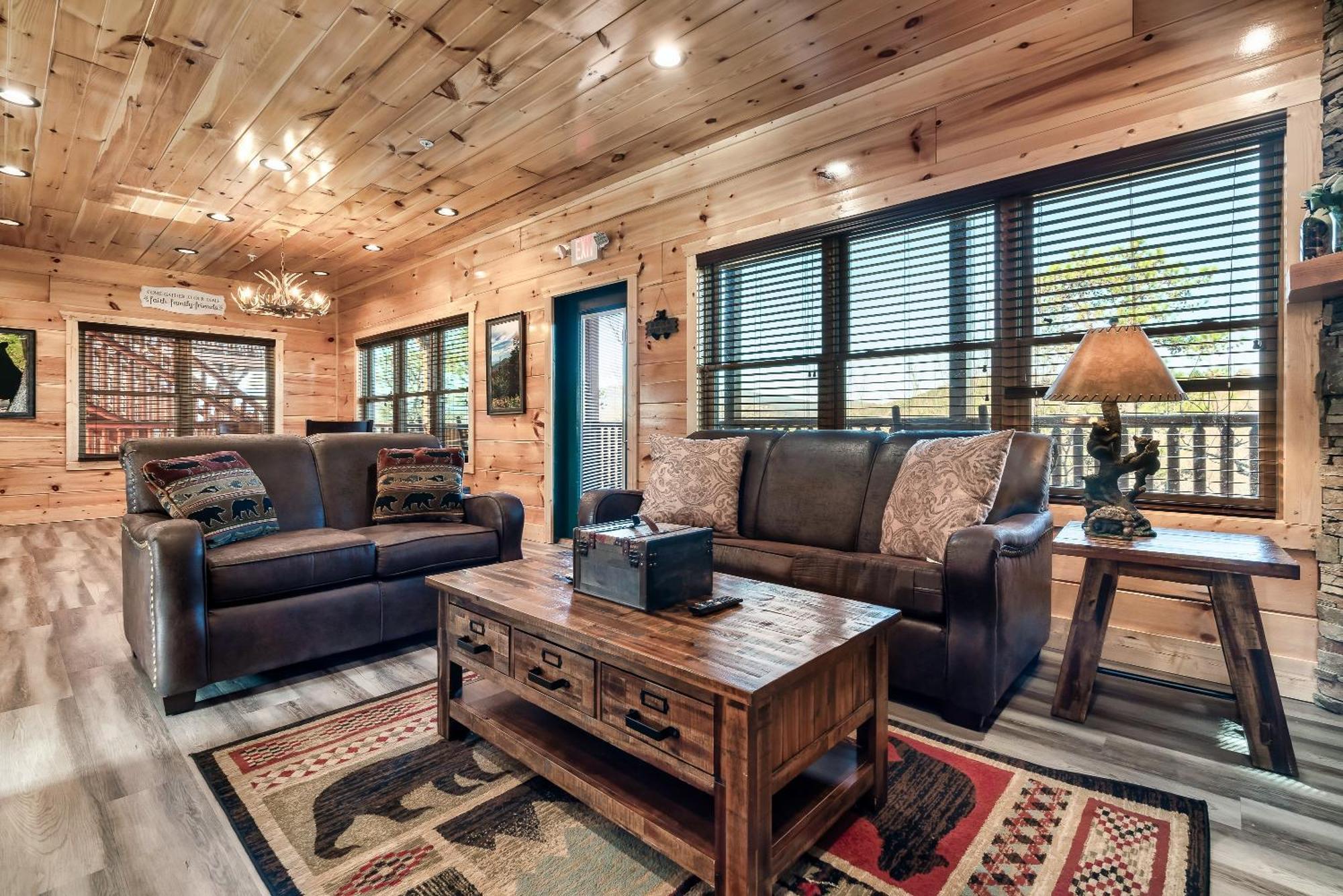 Full Equipped Cabin With A Pool And Game Room Smokies Views Gatlinburg Exterior photo